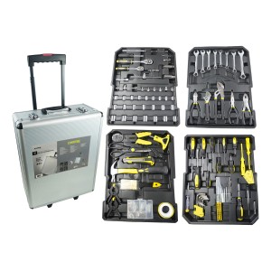 Kit Herramientas Alpina 186 Piezas Valija Maletin Aluminio Plateado