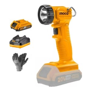 Linterna Led Foco 20v + Batería + Cargador Ingco P20s - Tyt