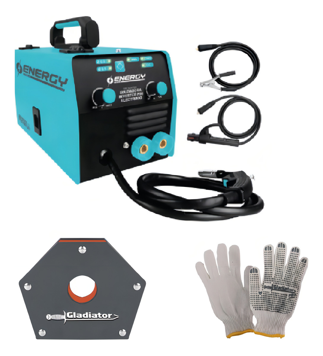 Soldadora Con Tecnología Inverter Energy Combo101 Color Turquesa