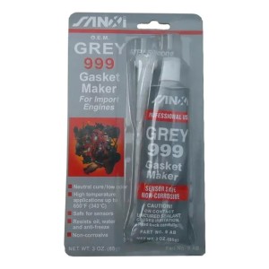 Tubo De Silicona Forma Junta Gris De Alta Temperatura