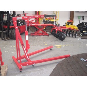 Guinche Grua Pluma Equus 2 Toneladas Plegable Para Motor