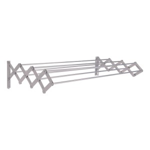 Tendedero Tender Ropa Extensible Aluminio 120 Cm Mor