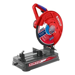 Tronzadora Emtop Ecfs3551 2350w Disco 355mm Acero Industrial Rojo