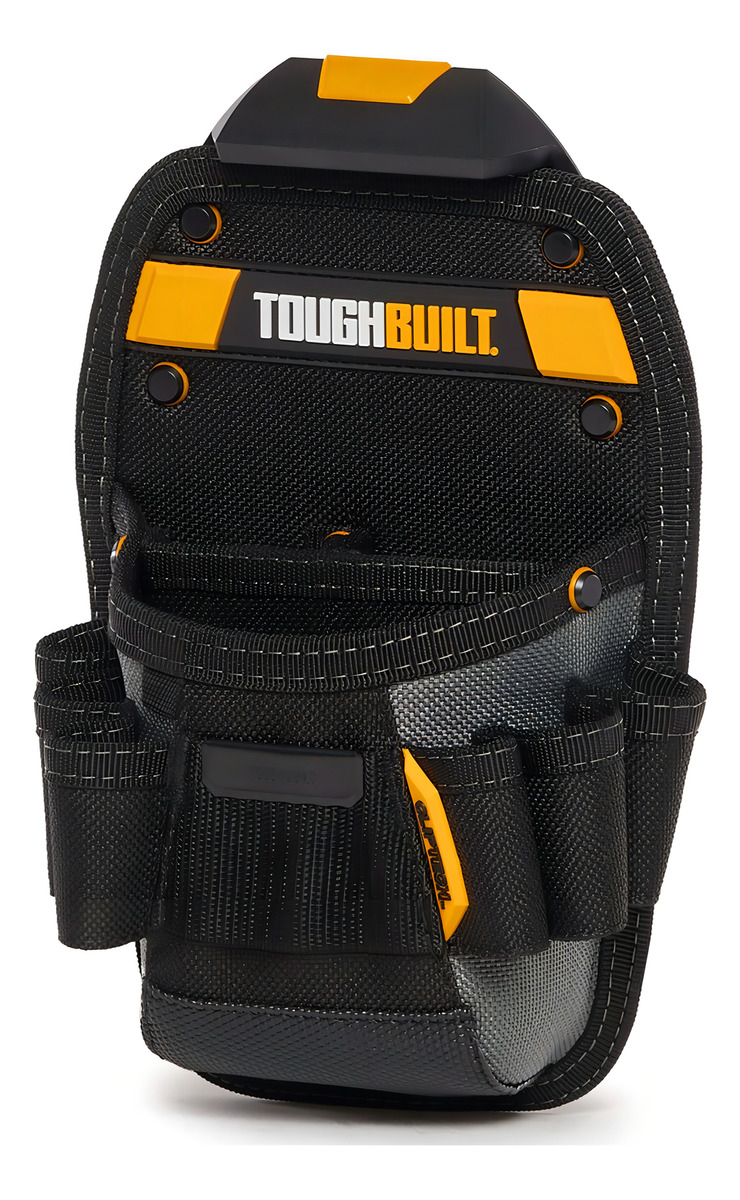 Bolso Abierto + Coleto Cliptech 20cm Toughbuilt Tb-ct-180-8 Color Negro - Imagen 3