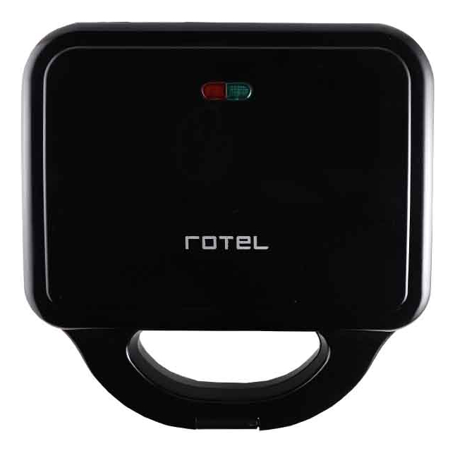 Sandwichera Grill Y Waflera Rotel 3 En 1 Color Negro - Imagen 2