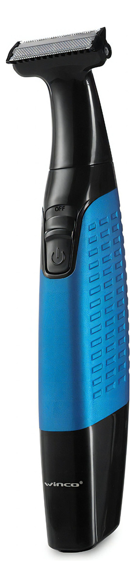Maquina De Afeitar Inalambrica Winco W816 Negro Y Azul Negro/azul - Imagen 5