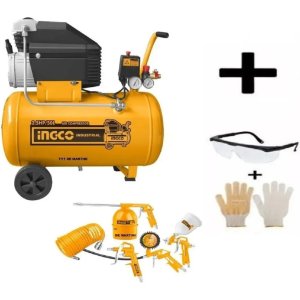 Compresor De Aire 50lt 2,5hp Ingco Ac25508 - Tyt