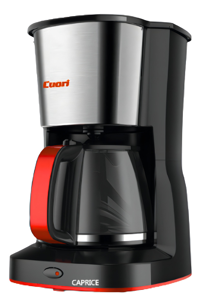 Cafetera Eléctrica Goteo Cuori Caprice 15 Tazas Filtro Permanente Roja Rojo