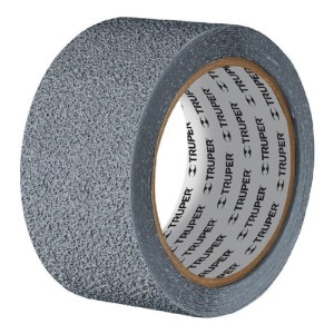 Rollo De 5 M Cinta Antiderrapante 50mm Gris P/áreas Húmedas