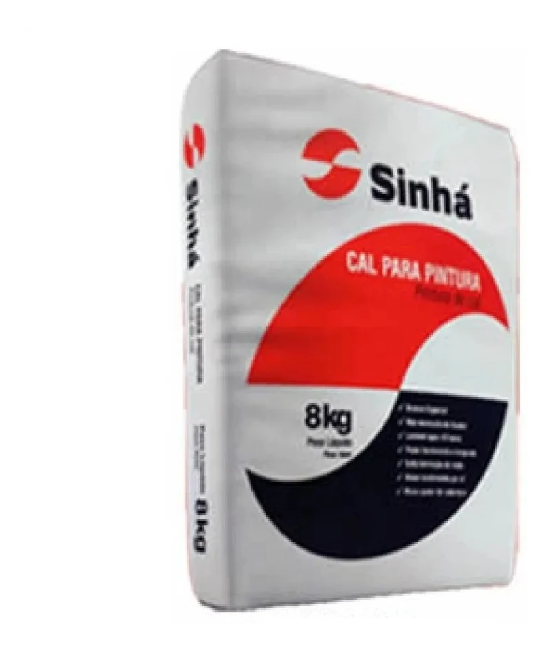 Cal Para Pintar Sinha 8kg. X 10u ( Fabrica De Cerro Branco ) - Imagen 2