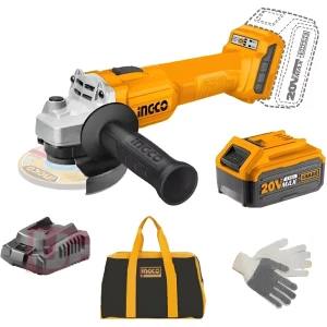 Amoladora Bl 20v +1 Batería 4ah +1carg. Ingco Cagli201571