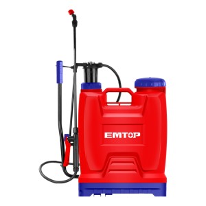 Mochila Para Fumigacion 20lts Emtop Espp42002 4,5 Bar Color Rojo