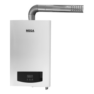 Calefón A Supergas Mega 10 L/m Tiro Forz + Válvula De Regalo