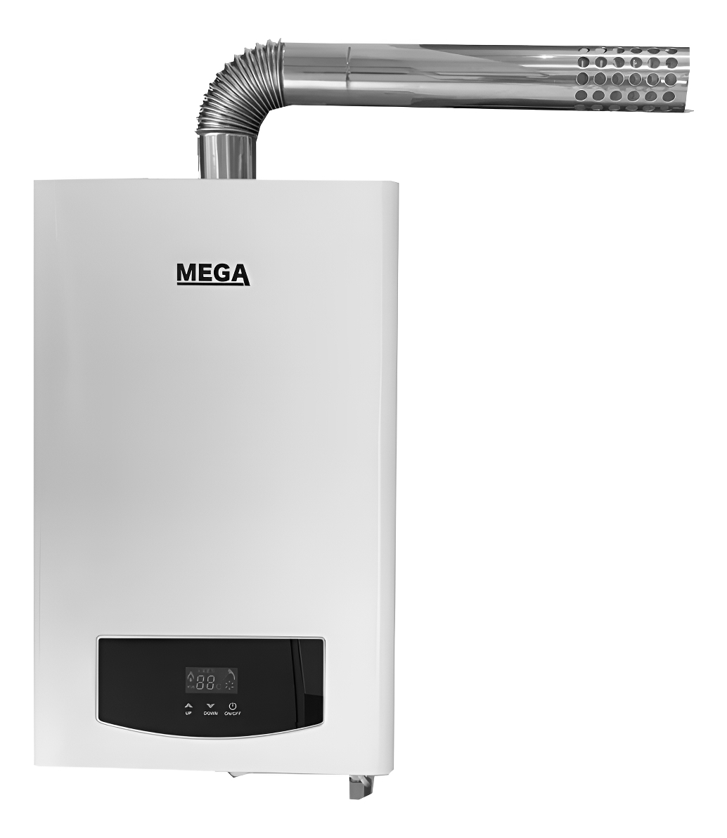 Calefón A Supergas Mega 10 L/m Tiro Forz + Válvula De Regalo