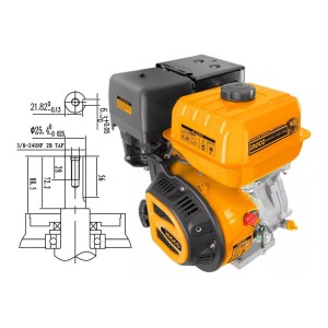 Motor A Gasolina 13 Hp Ingco Gen1882 - Tyt