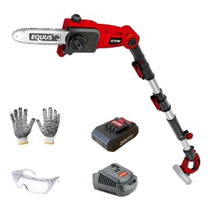 Motosierra Podadora De Altura Equus Inalámbrica 20v Complet