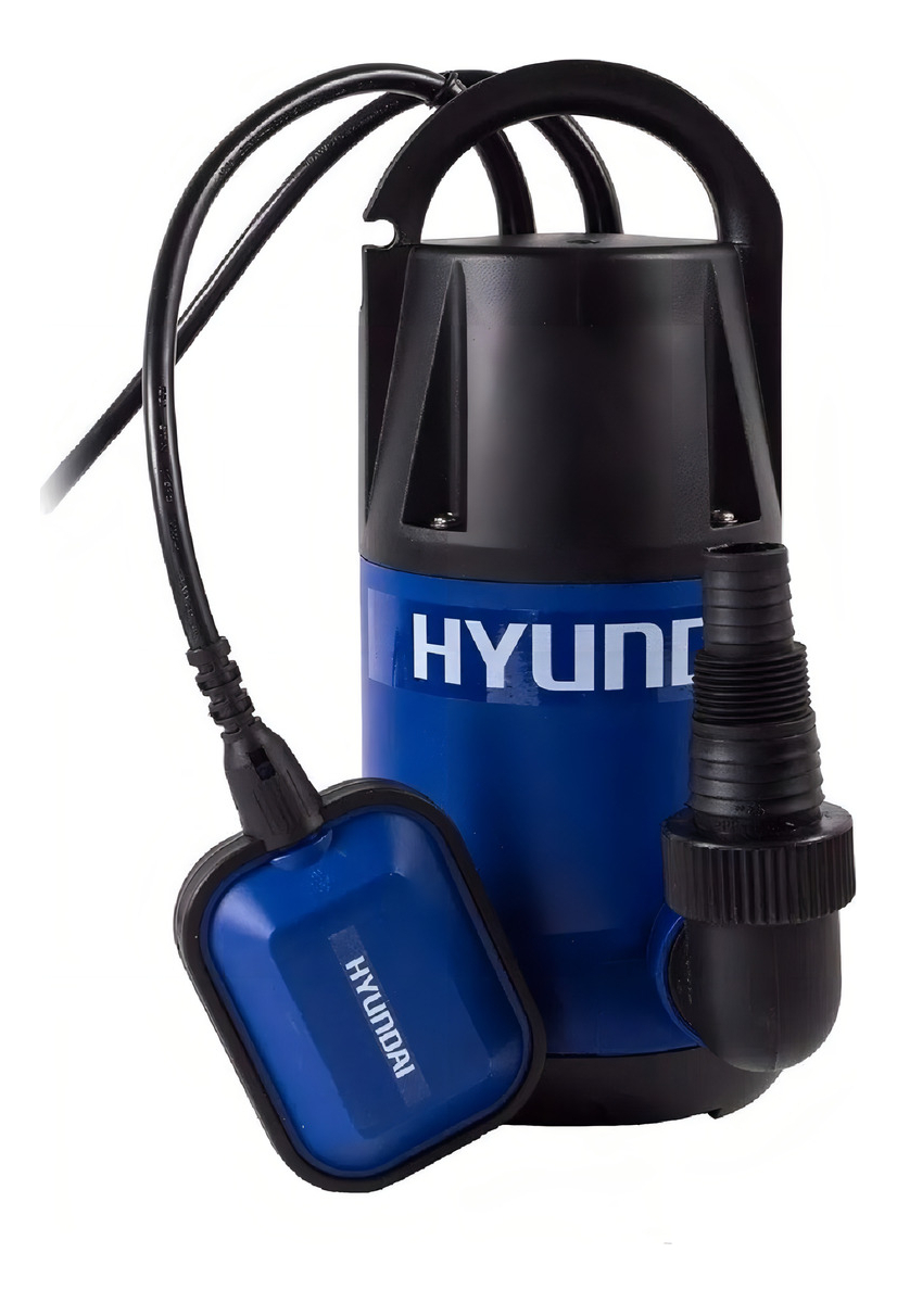 Bomba Sumergible 1/2 Hp Hyundai Agua Limpia Y Sucia G P - Imagen 3