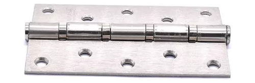 Bisagra Plateada Reforzada 5¨ 2 Unid Oxford - Tyt - Imagen 4