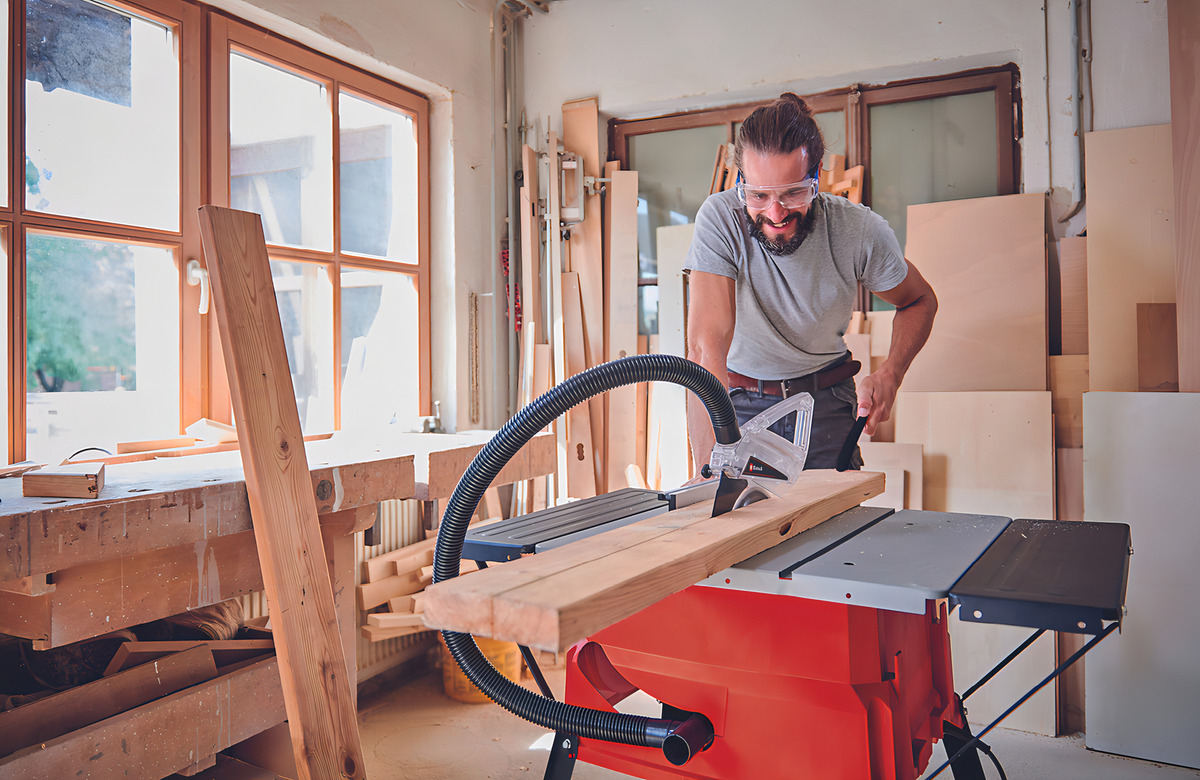 Sierra Circular De Mesa Einhell 10 Tc-ts 2025/2u 1800w Color Rojo 50 - Imagen 4