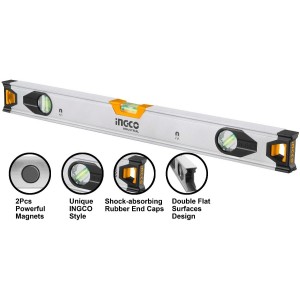 Nivel Imantado 30cm Aluminio Ingco Hsl38030m - Tyt