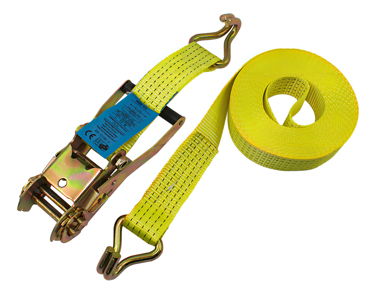 Cinta Carga Catraca Apx 3 Toneladas 48mmx10m Para Camioneta