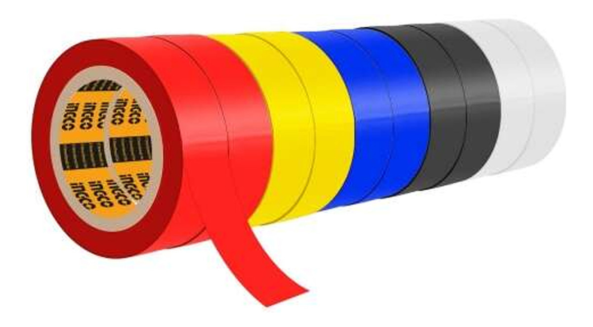 Set X 10 Cinta Aisladora Hpet1013 Ingco - Smf