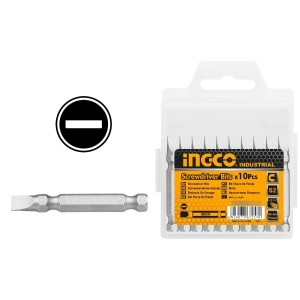 Punta Atornillador Chata Sl6.0x1.0 50mm Ingco Sdb11sl423 Tyt