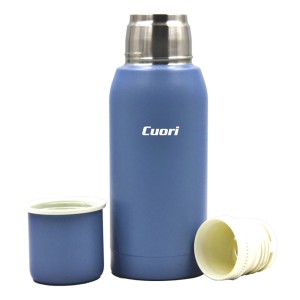 Termo Cuori Botti 750 Ml Acero Inox Tapon Cebador Azul Color Azul Claro