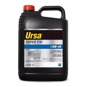 Lubricante 15w40 Ursa Super Td 4lt Texaco Aceite - Tyt