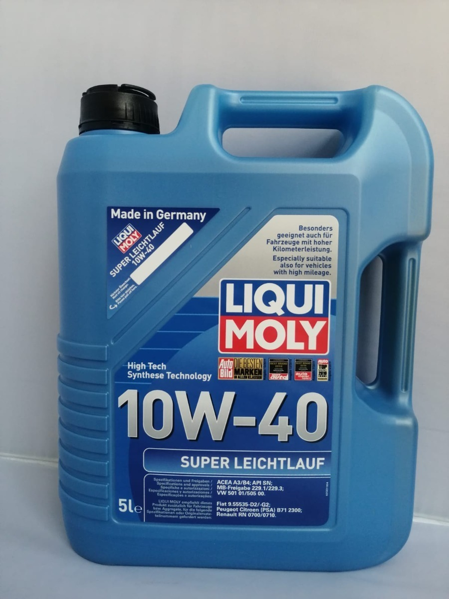 Aceite Para Motor Liqui Moly Sintético Super Leichtlauf 10w40 5l - Imagen 2