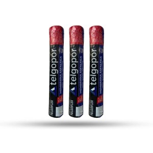 Membrana Asfáltica 4mm Con Aluminio Reforzada 40 Kg