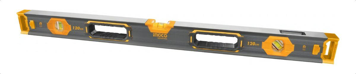 Nivel Magnetico 120cm Gris Ingco Hsl68120 - Imagen 3