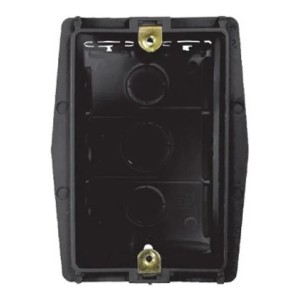 Caja De Embutir Honda 3 Módulos Pack X5 Pf Color Negro