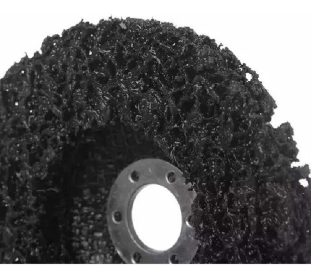 Disco Fibra Removedor De Pintura Pulir Hierro Madera 41/2 - Imagen 3