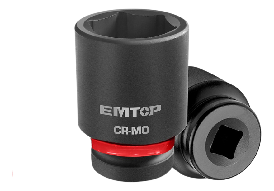 Set Dados Emtop 1/2'' Llave De Impacto 10 Dados Nro 10 - 24 - Imagen 9