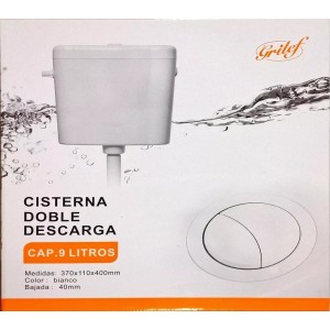 Cisterna Doble Descarga 6 - 9 Litros Respalda Magya - Tyt