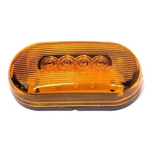 Farol Lateral Camion 10 Led 12/24v Ambar - Tyt