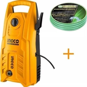 Hidrolavadora 130 Bar 1400w Ingco Hpwr14008 5.5l/min Color Naranja Frecuencia 50 Hz/60 Hz