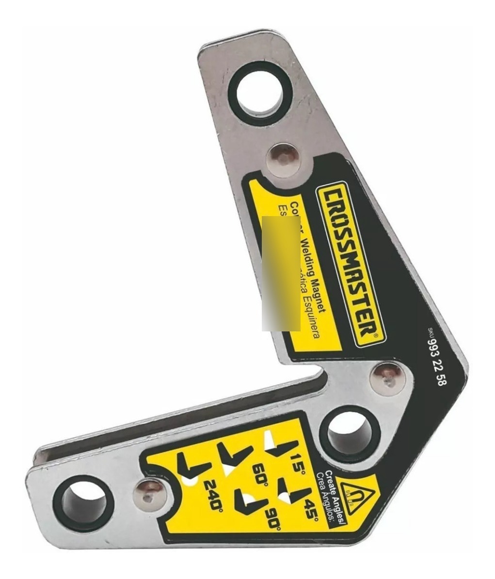 Escuadra Magnética Esquina 11kg 5ángulos Crossmaster 9932258