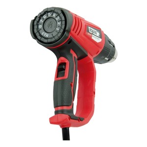Pistola De Calor Equus 3 Niveles De Temperatura 2000w 600° Color Rojo