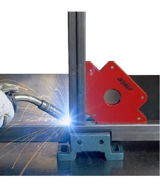 Escuadra Magnética Para Soldar Ángulos 5 - 34kg Crossmaster - Imagen 3