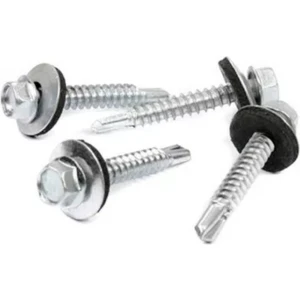 Tornillos Chapa Hex Punta Mecha Autorroscante 50mm X 200 Uni