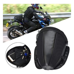 Bolso/mochila Trasera Para Moto Aerodinamico E Impermiable