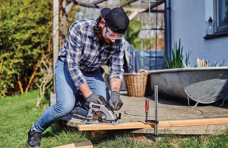 Sierra Circular Inalámbrica Einhell Tp-cs 18/190 Bl Li Solo - Imagen 8