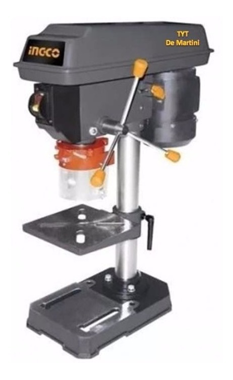 Taladro De Banco 13mm Ingco 350w 5 Velocidades 1año Gtía Tyt