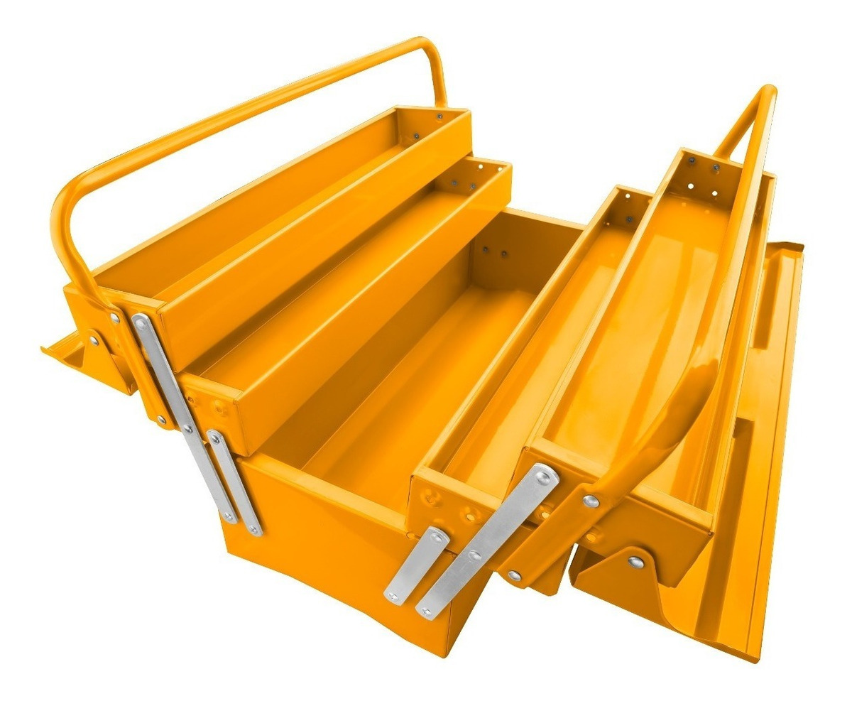 Caja Herramientas Metal 3 Estantes 495x200x290mm Ingco - Tyt