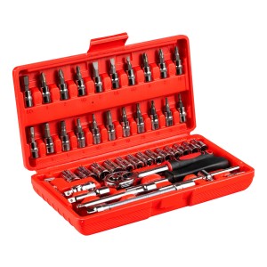 Juego De Dados Nappo 46 Piezas Llaves Cricket Maletín