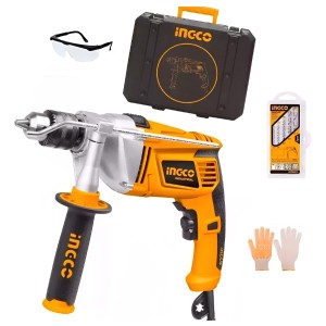 Ff Taladro Percutor 13mm Ingco 1100w Indust Valija Id11008-1 Color Anaranjado Frecuencia 50