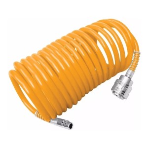 Manguera Espiral 10 Mts Con Acoples 6 Y 8 Ma