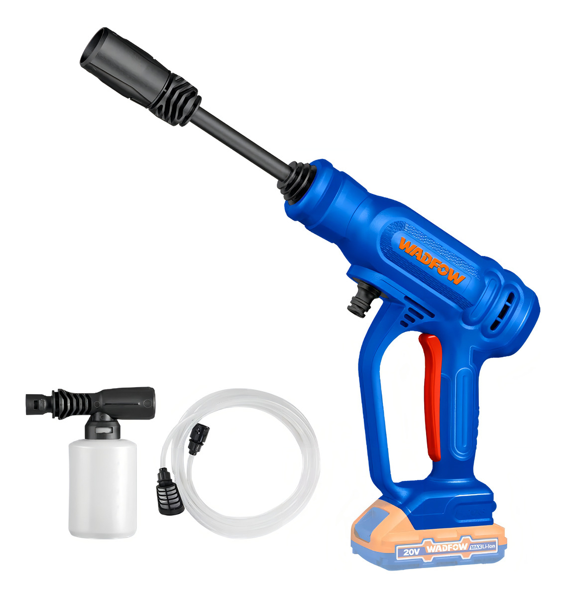 Hidrolavadora 24,5bar 2,5lt/min S/bat Wqx0120 Wadfow Color Azul Frecuencia 50hz/60hz